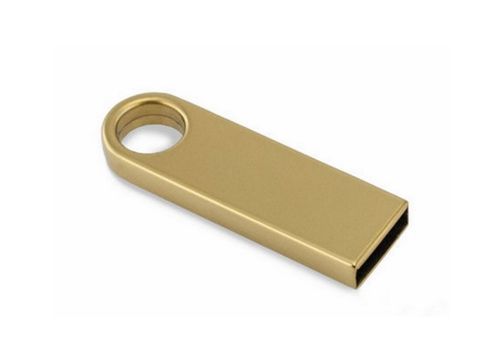 SeaKingAlpha®  2GB USB Stick Metall- Mini Slim / gold