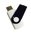 SeaKingAlpha® -  Weiß+Schwarz -   2GB USB Flash Drive Twister