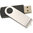 SeaKingAlpha® - Schwarz Black -   2GB USB Flash Drive Twister