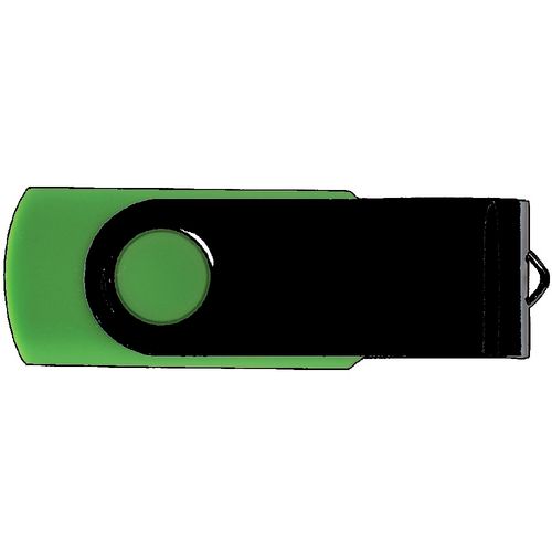 SeaKingAlpha® -   green + black -   2GB USB Flash Drive Twister