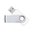 SeaKingAlpha® -  Weiß / White -   4GB USB Flash Drive Twister