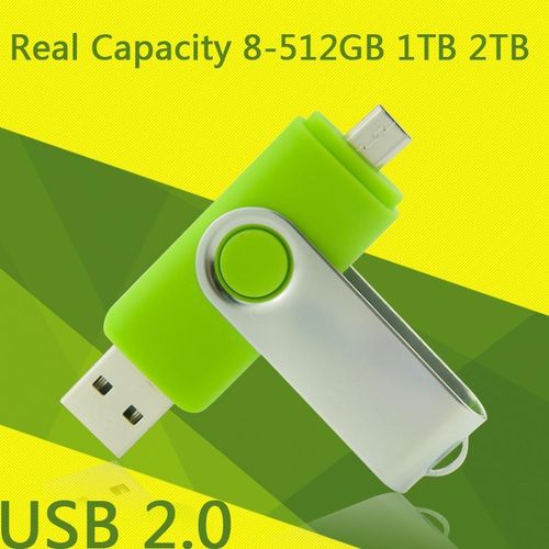 32GB USB Flash Drive OTG - Grün