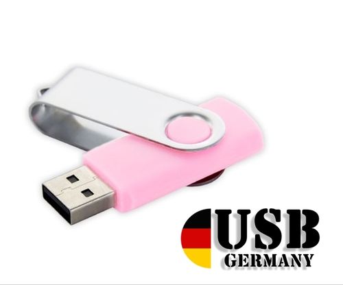 4GB USB Flash Drive Twister Rosa