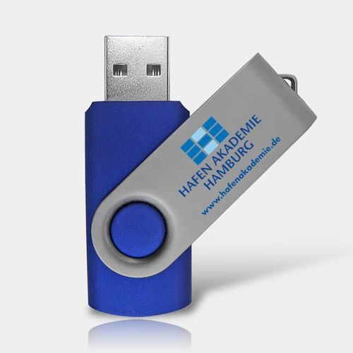 1GB USB Flash Drive Twister Blau HAH
