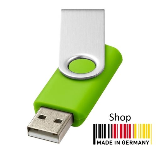 1GB USB Flash Drive Twister Grün