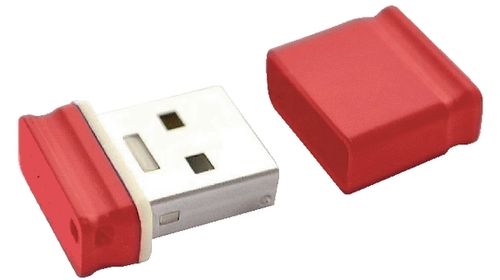 1GB NANO ULTRA USB Stick P1  Rot Weiß